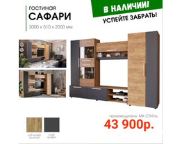 На фото Гостиная "Сафари"