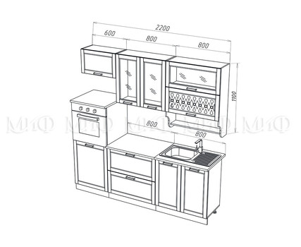 Набор модулей Милано 2.2