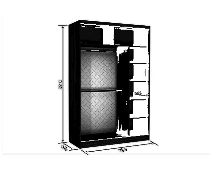 ШКАФ-КУПЕ ГРАНД 7-600 79 фабрика Мебельсон
